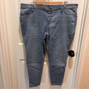 Altered Ana Light Blue Plus Size Petite Jeggings - 18WP
